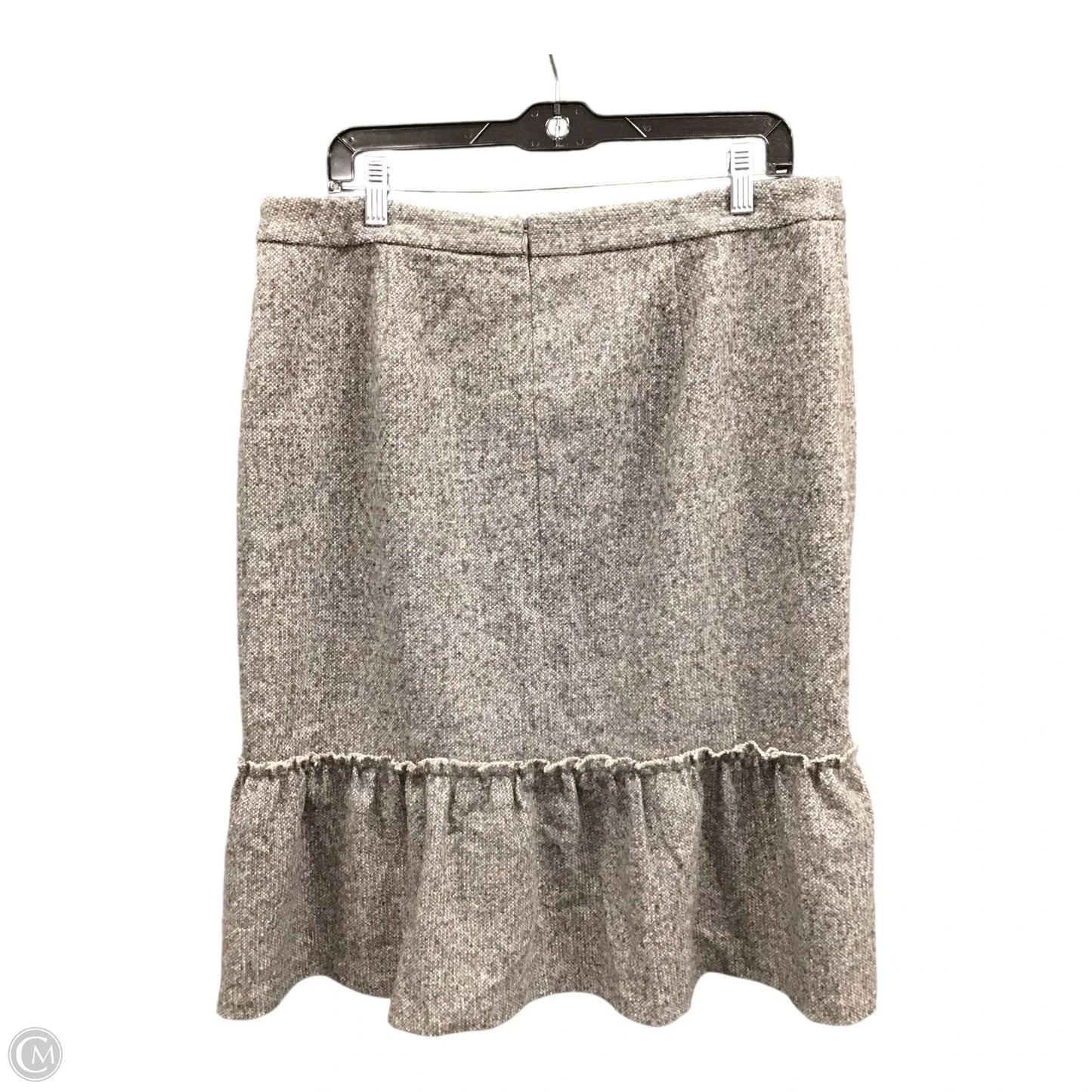 Skirt Midi By Halogen In Grey, Size: 16