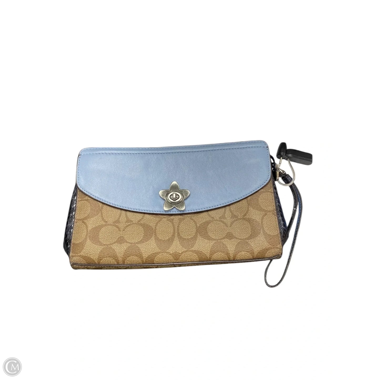 Wristlet Designer By Coach, Size: Large