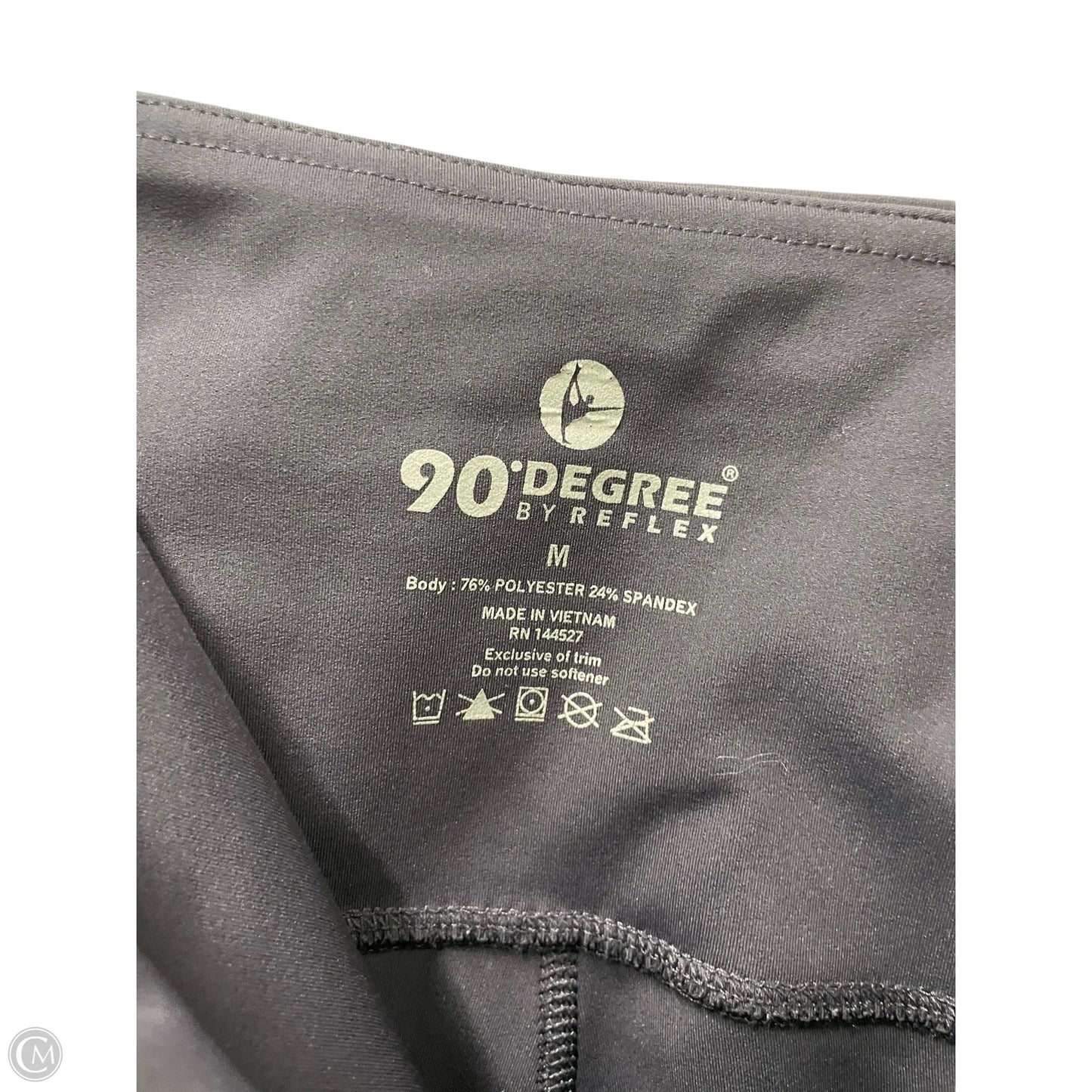 Athletic Leggings By 90 Degrees By Reflex In Navy, Size: M