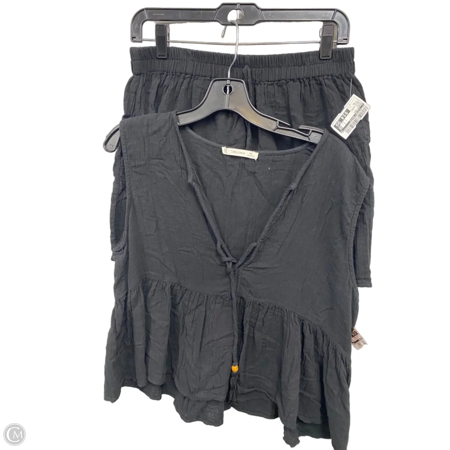 Shorts Set By Clothes Mentor In Black, Size: Xl