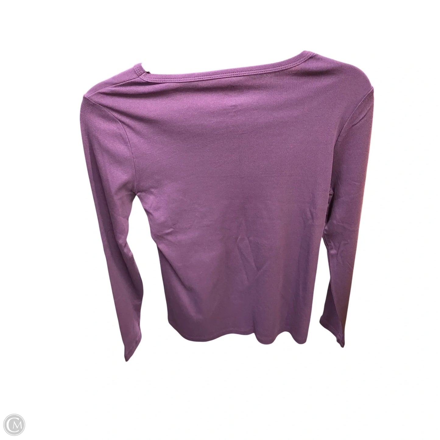 Top Long Sleeve Basic By Kim Rogers In Purple, Size: S