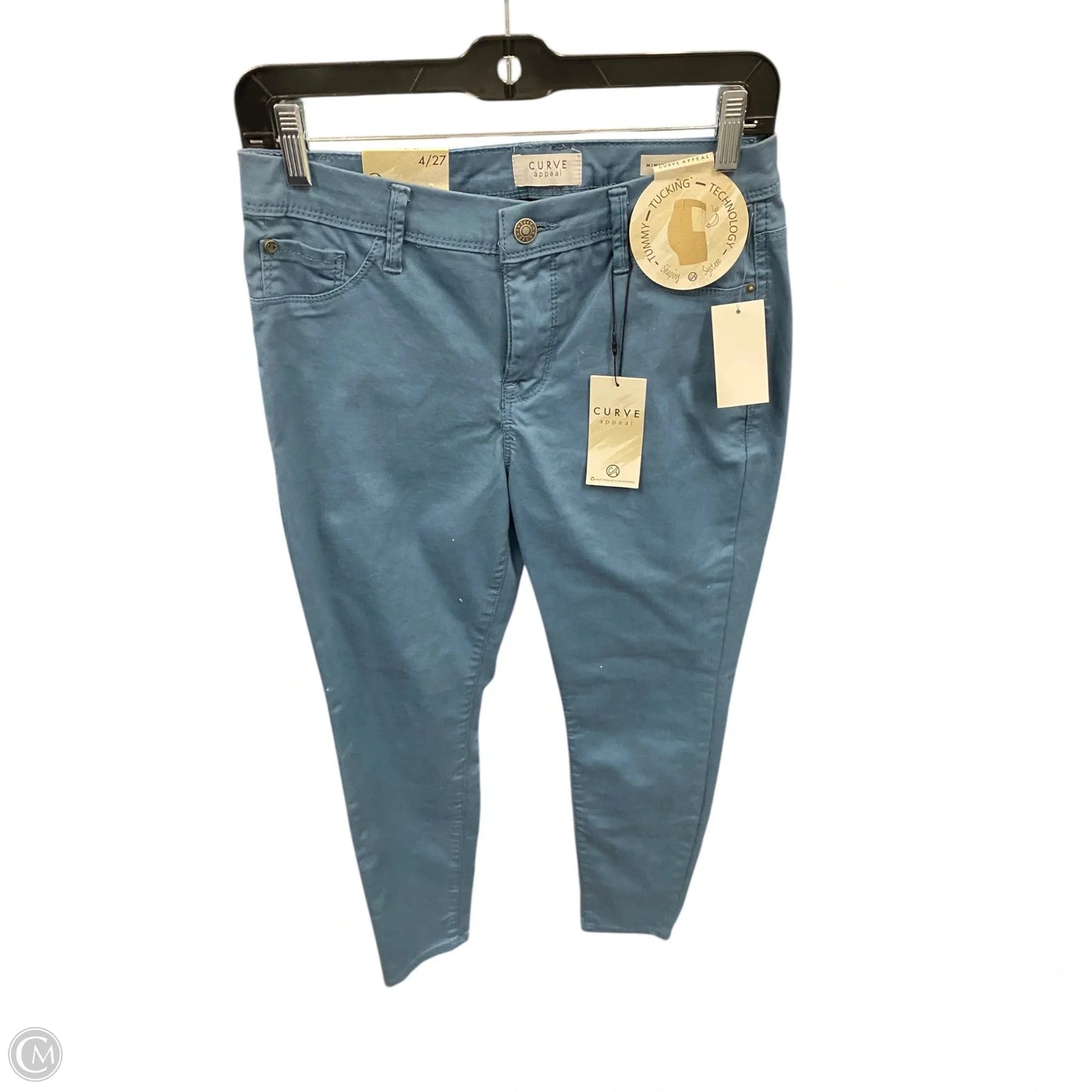 Jeans Jeggings By Curve Appeal In Blue, Size: 4