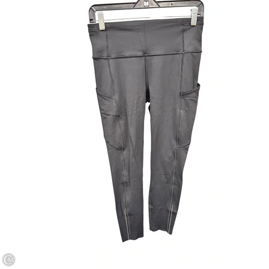 Athletic Leggings By Lululemon In Black, Size: 8