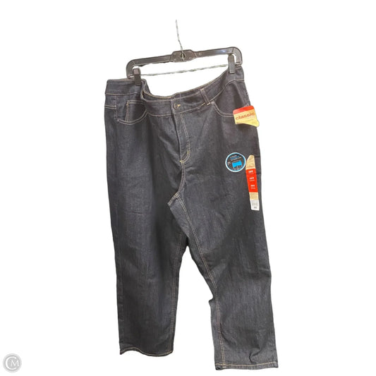 Jeans Straight By Clothes Mentor In Blue Denim, Size: 4x