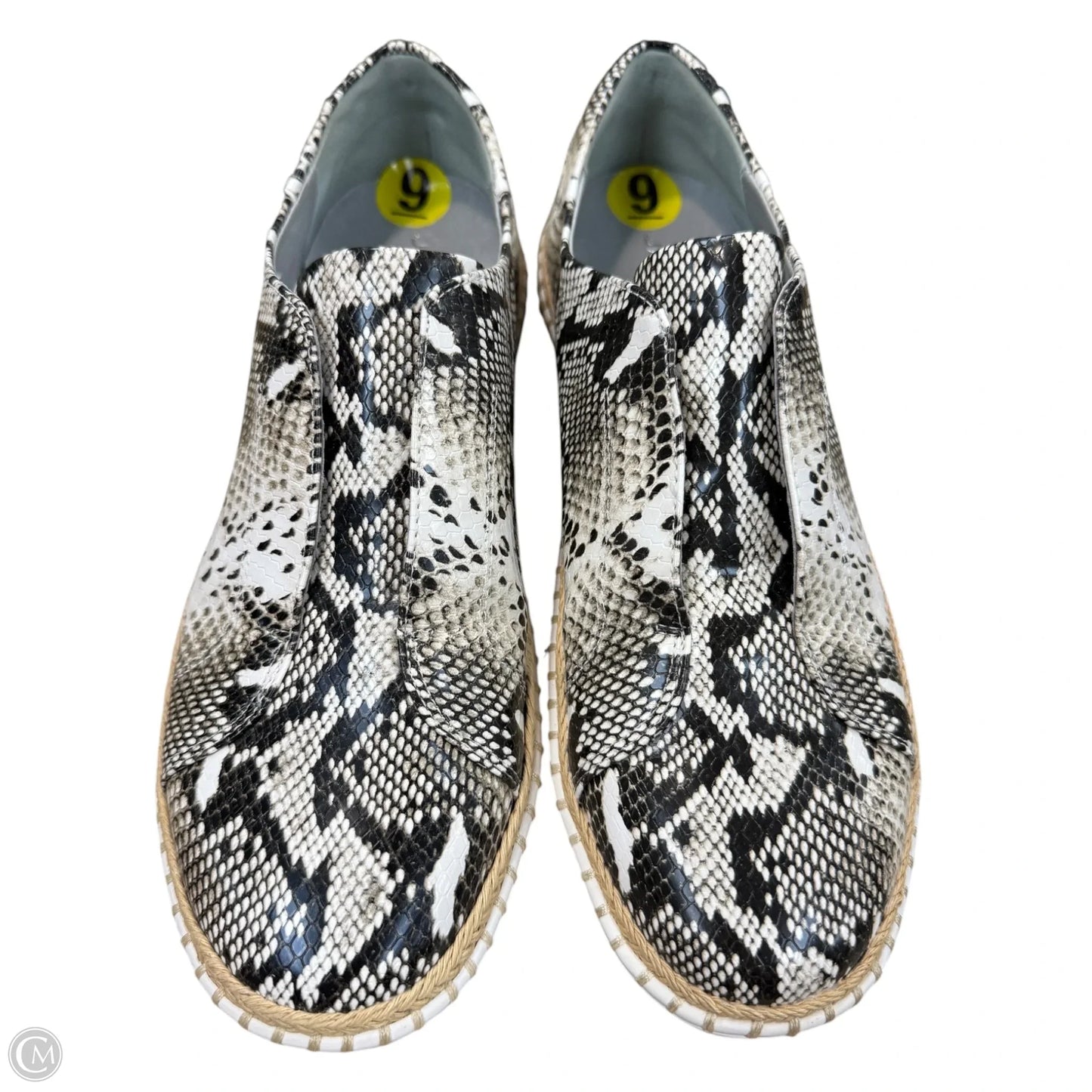 Shoes Sneakers By J Slides In Snakeskin Print, Size: 9