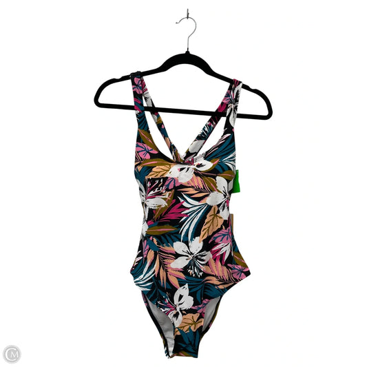 Swimsuit By Kona Sol In Black & Pink, Size: S