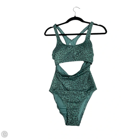Swimsuit By All In Motion In Black & Green, Size: S