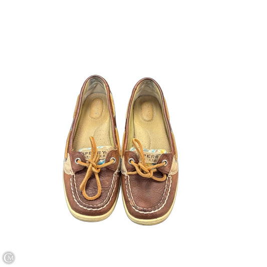 Shoes Flats By Sperry In Brown, Size: 7.5