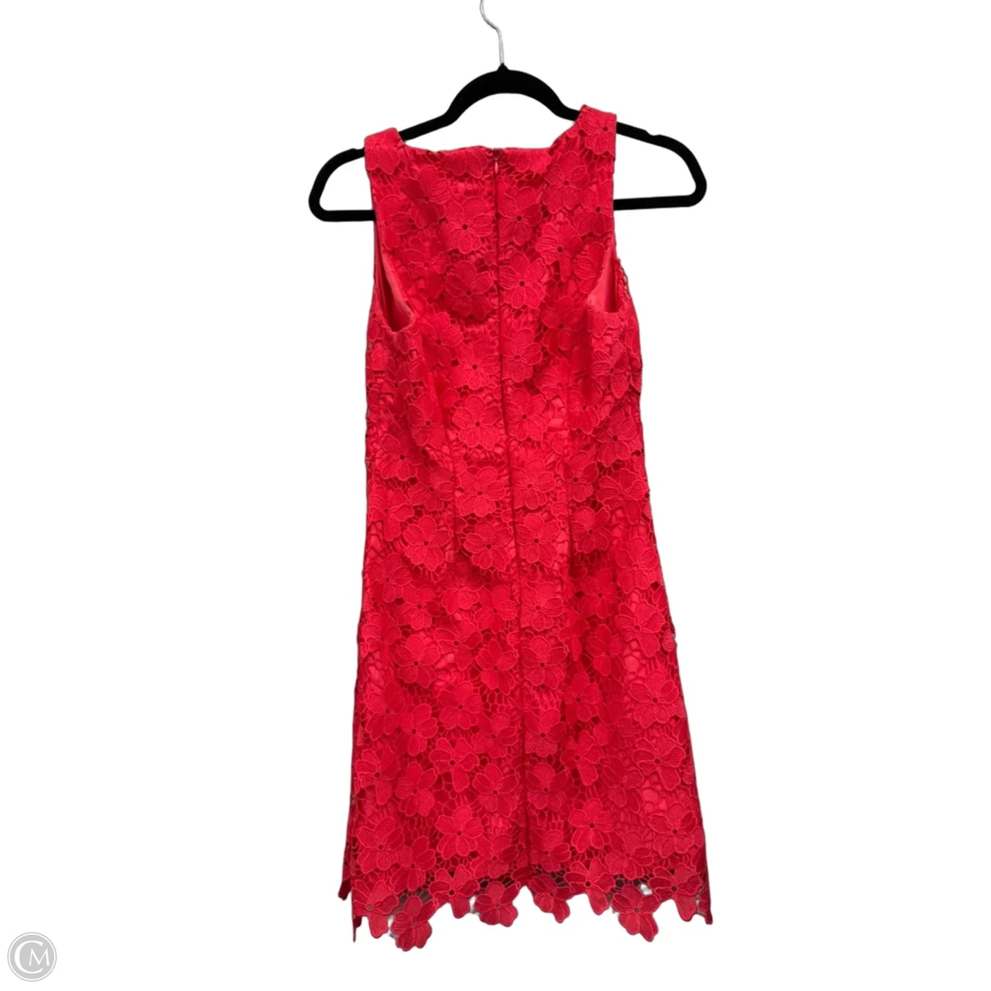 Dress Casual Short By Catherine Malandrino In Coral, Size: 4
