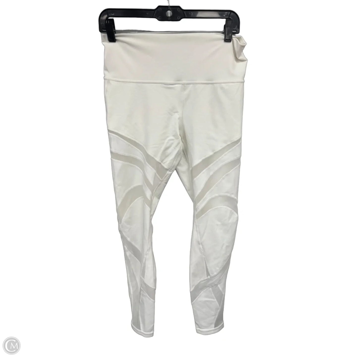 Athletic Leggings By Lululemon In White, Size: 12