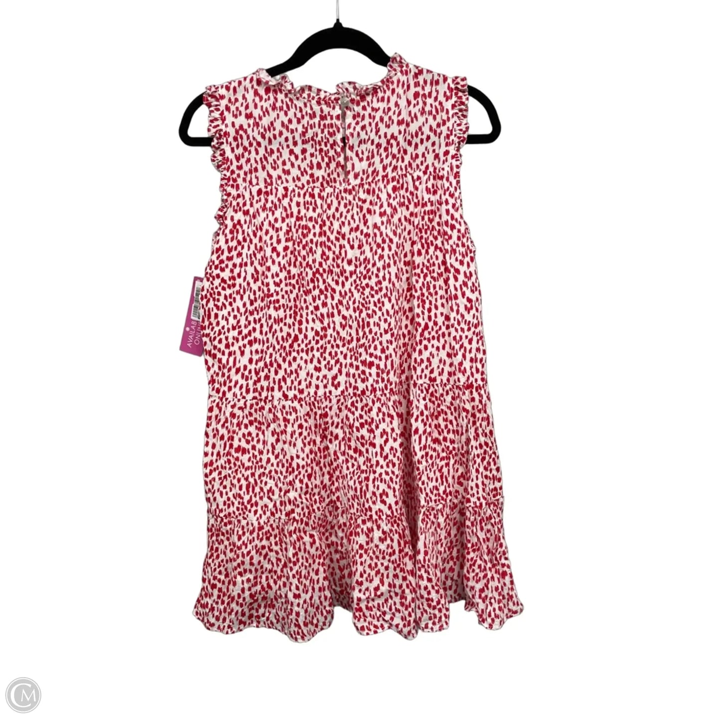 Dress Casual Short By Pinch In Red & White, Size: L