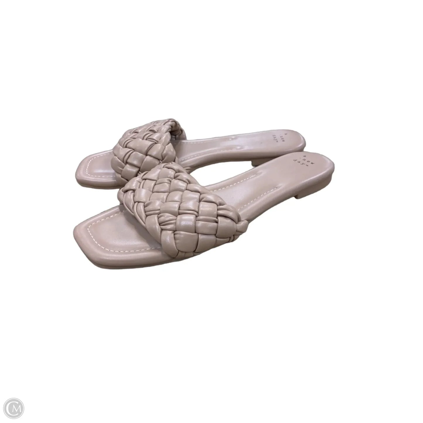 Sandals Flats By A New Day In Tan, Size: 10