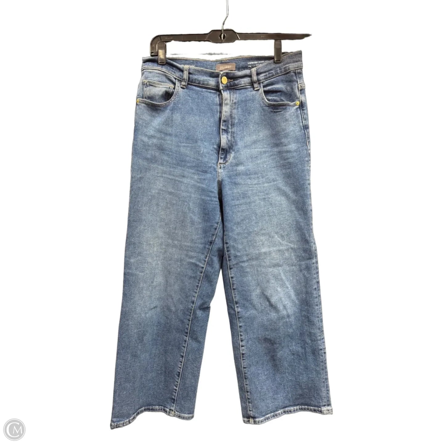 Jeans Wide Leg By Dl1961 In Blue Denim, Size: 12