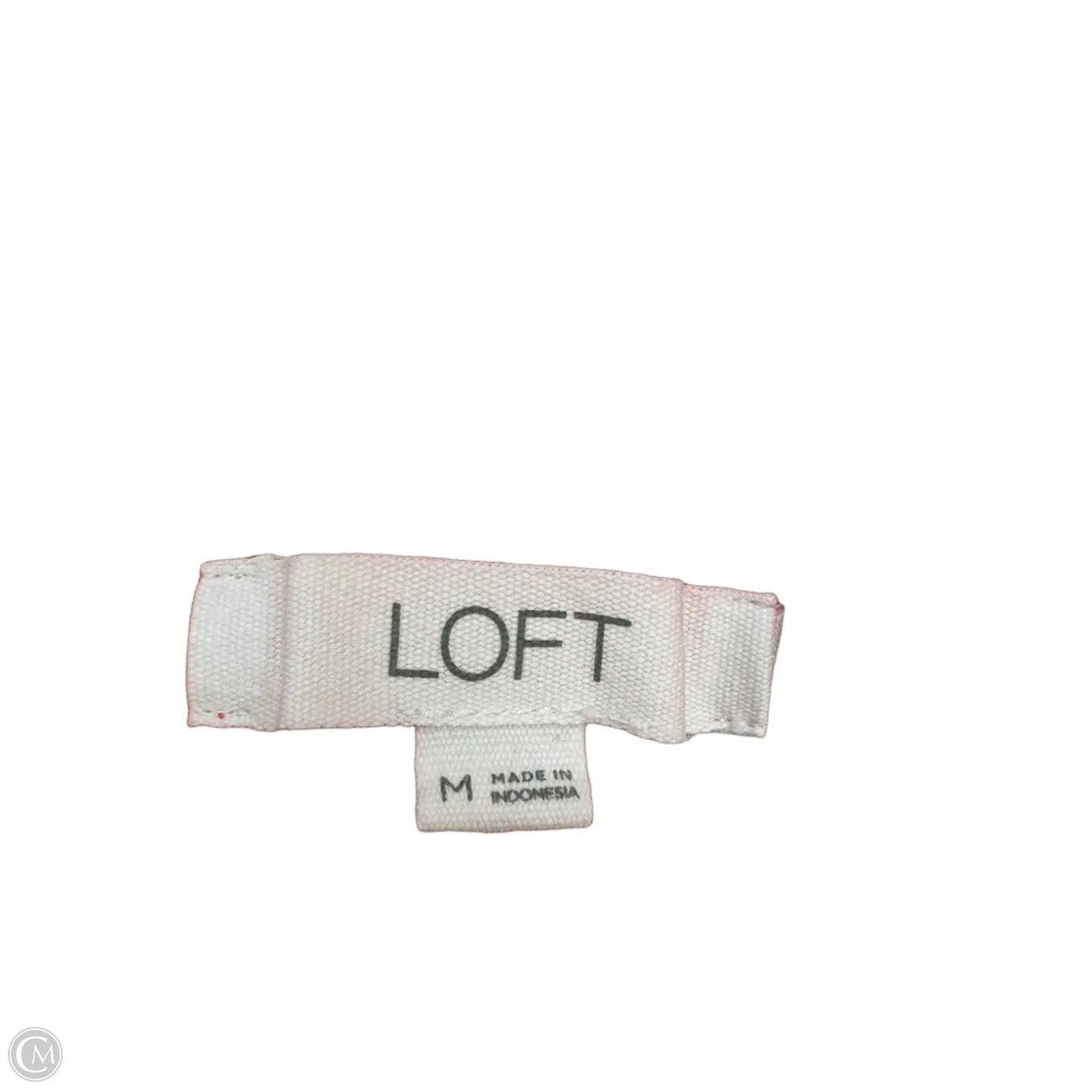 Pants Lounge By Loft In Red & White, Size: M