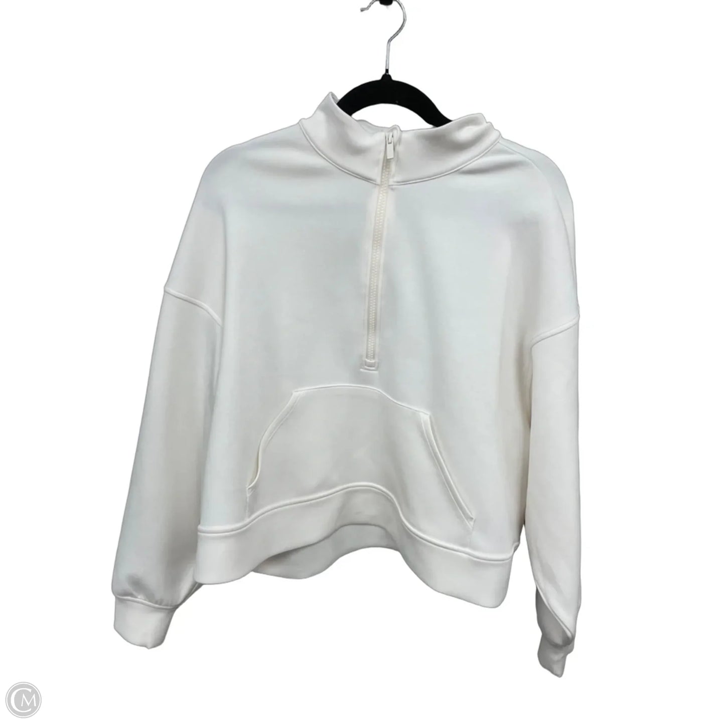 Sweatshirt Collar By All In Motion In Cream, Size: Xl