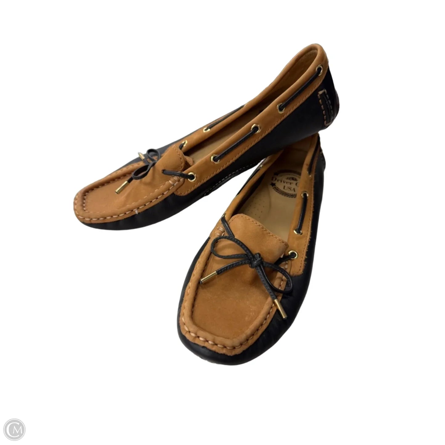 Shoes Flats By Clothes Mentor In Black & Brown, Size: 7