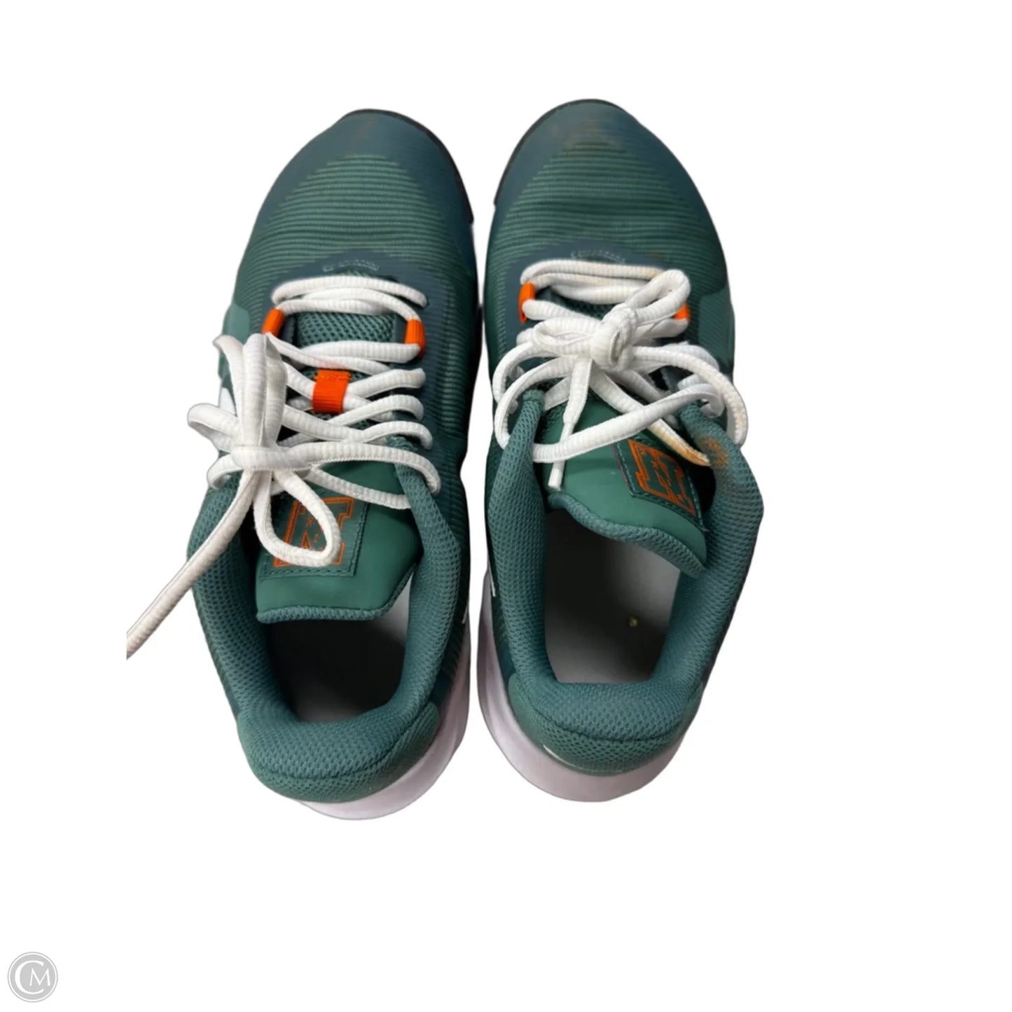 Shoes Athletic By Nike In Green & Orange, Size: 5.5