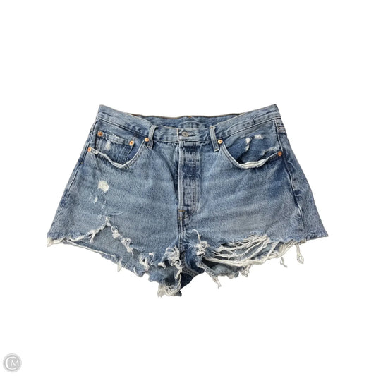 Shorts By Levis In Blue Denim, Size: 12