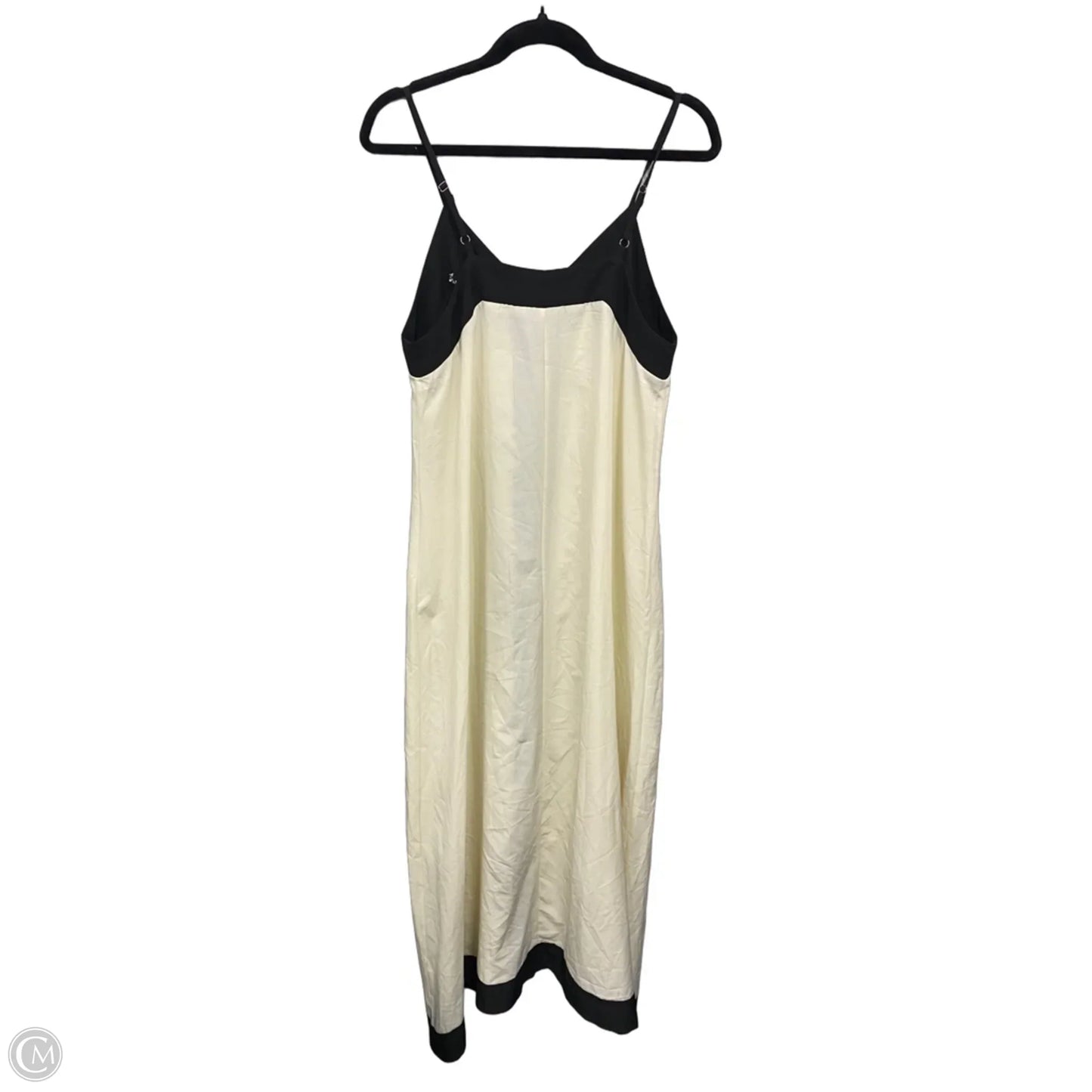 Dress Casual Maxi By Clothes Mentor In Black & Cream, Size: M