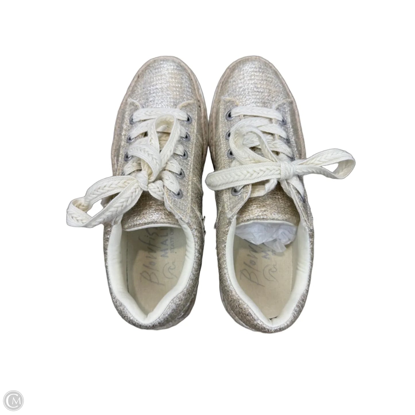 Shoes Sneakers By Blowfish In Gold, Size: 9