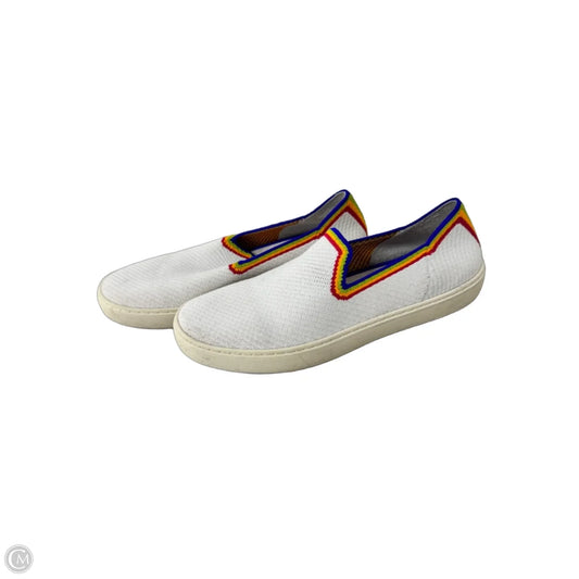 Shoes Sneakers By Rothys In Rainbow Print, Size: 9