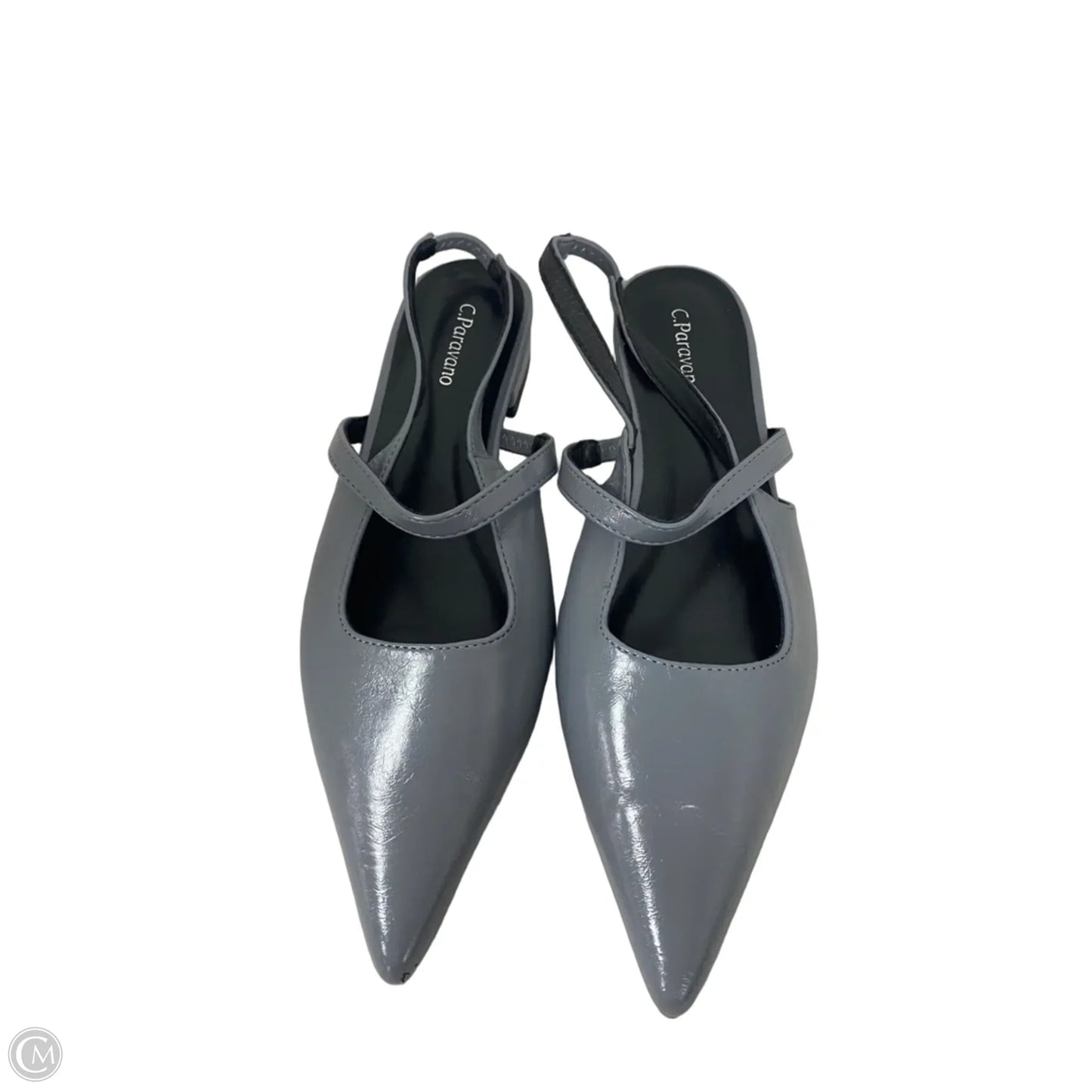 Shoes Flats By Clothes Mentor In Grey, Size: 8.5