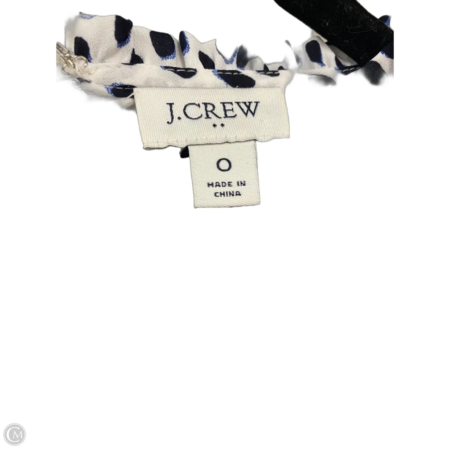 Dress Casual Midi By J. Crew In Black & White, Size: 0