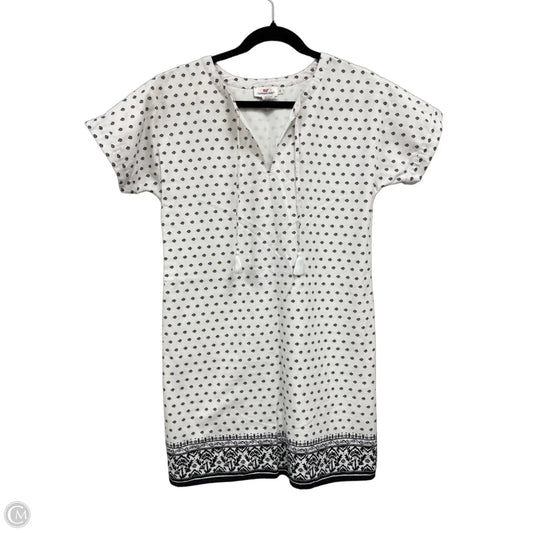 Dress Casual Short By Vineyard Vines In Black & White, Size: 4
