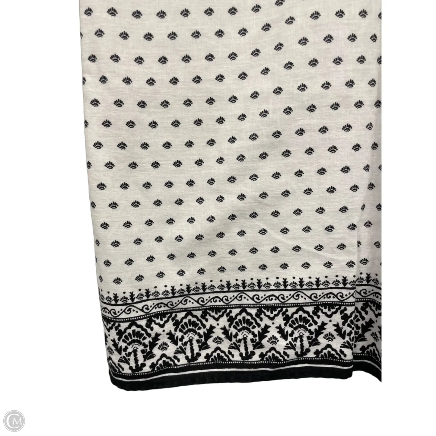 Dress Casual Short By Vineyard Vines In Black & White, Size: 4