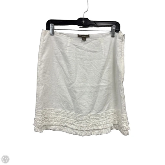 Skirt Mini & Short By Tommy Bahama In White, Size: 8
