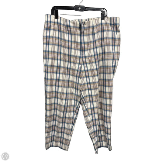 Pants Chinos & Khakis By Ava & Viv In Blue & Tan, Size: 16