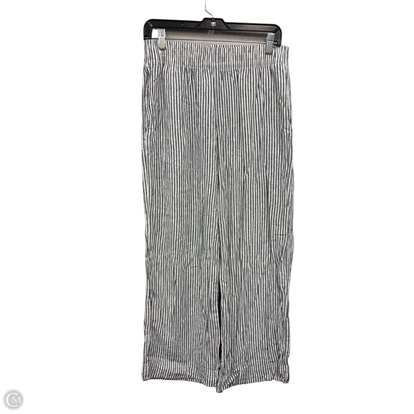 Pants Linen By Old Navy In Grey & White, Size: M