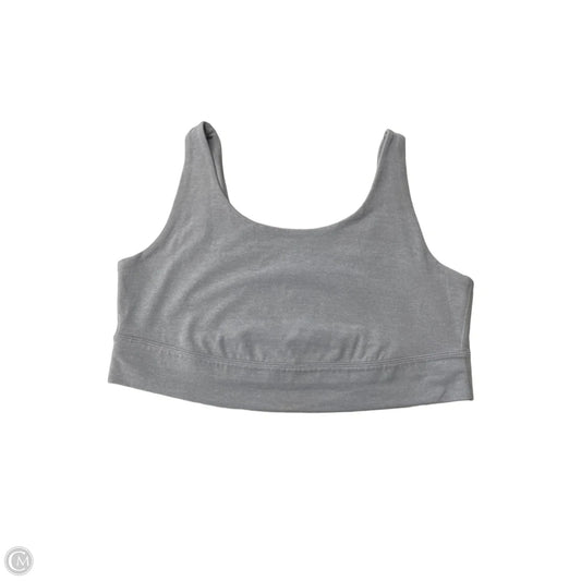 Athletic Bra By Nike Apparel In Grey, Size: 1x