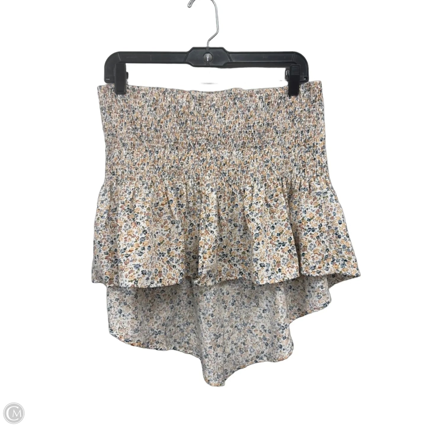 Top Sleeveless By Shein In Blue & Cream, Size: 1x