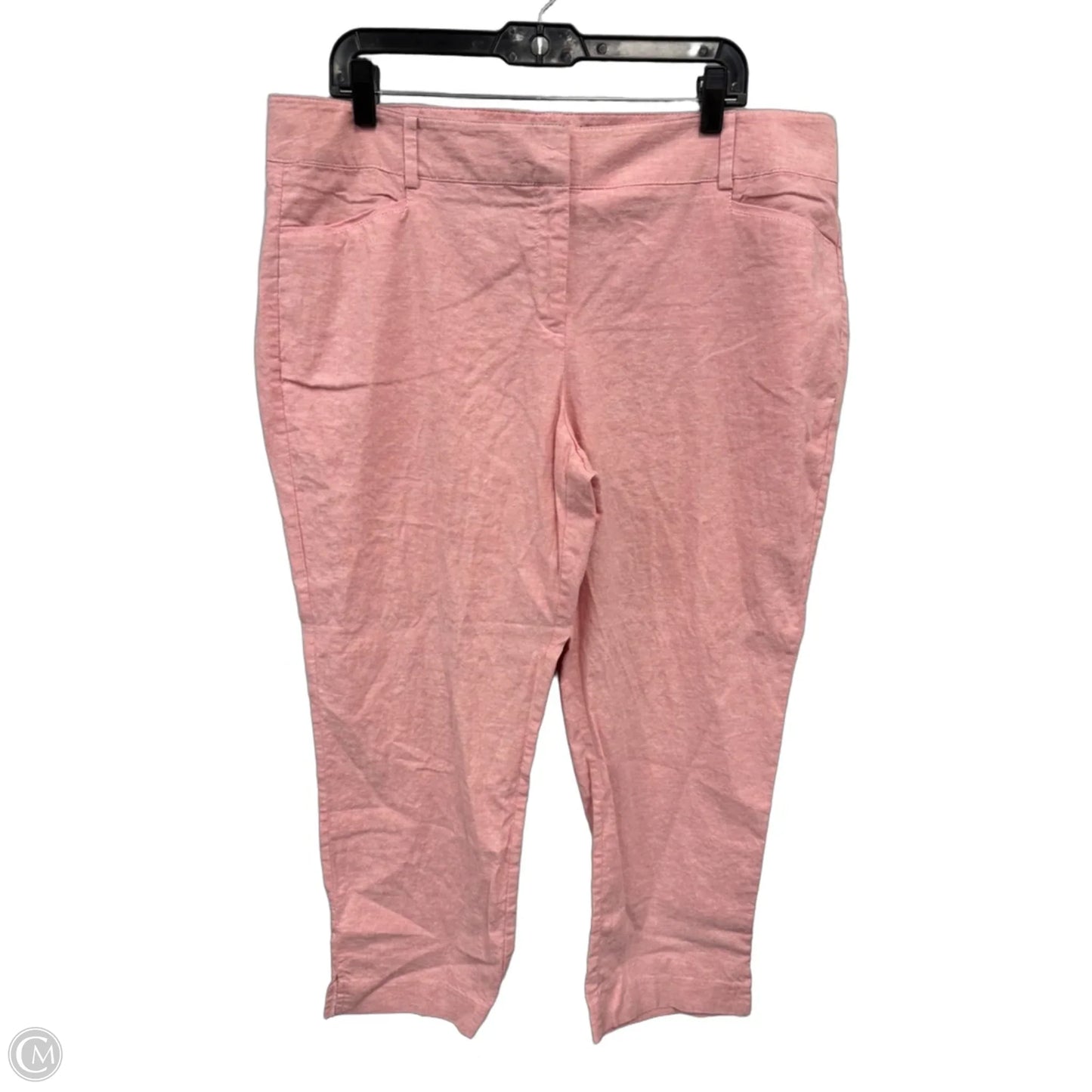 Pants Linen By New York And Co In Pink, Size: 16