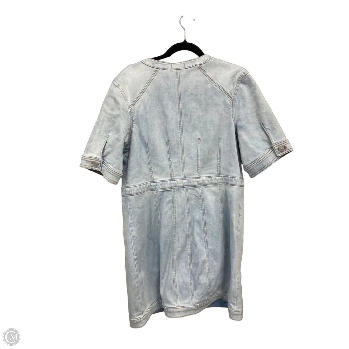 Dress Casual Short By Express In Blue Denim, Size: Xl