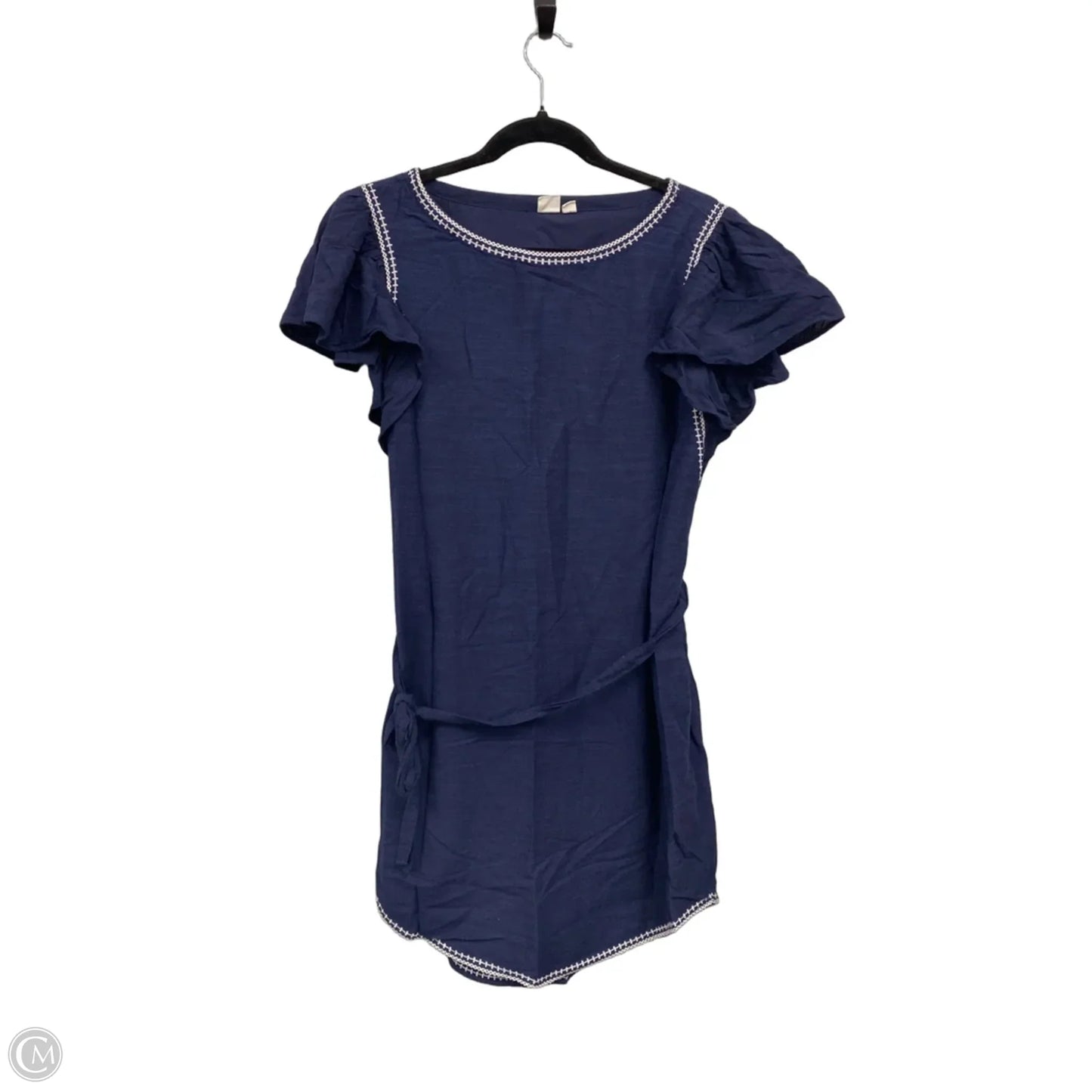 Dress Casual Short By Gap In Blue & White, Size: S