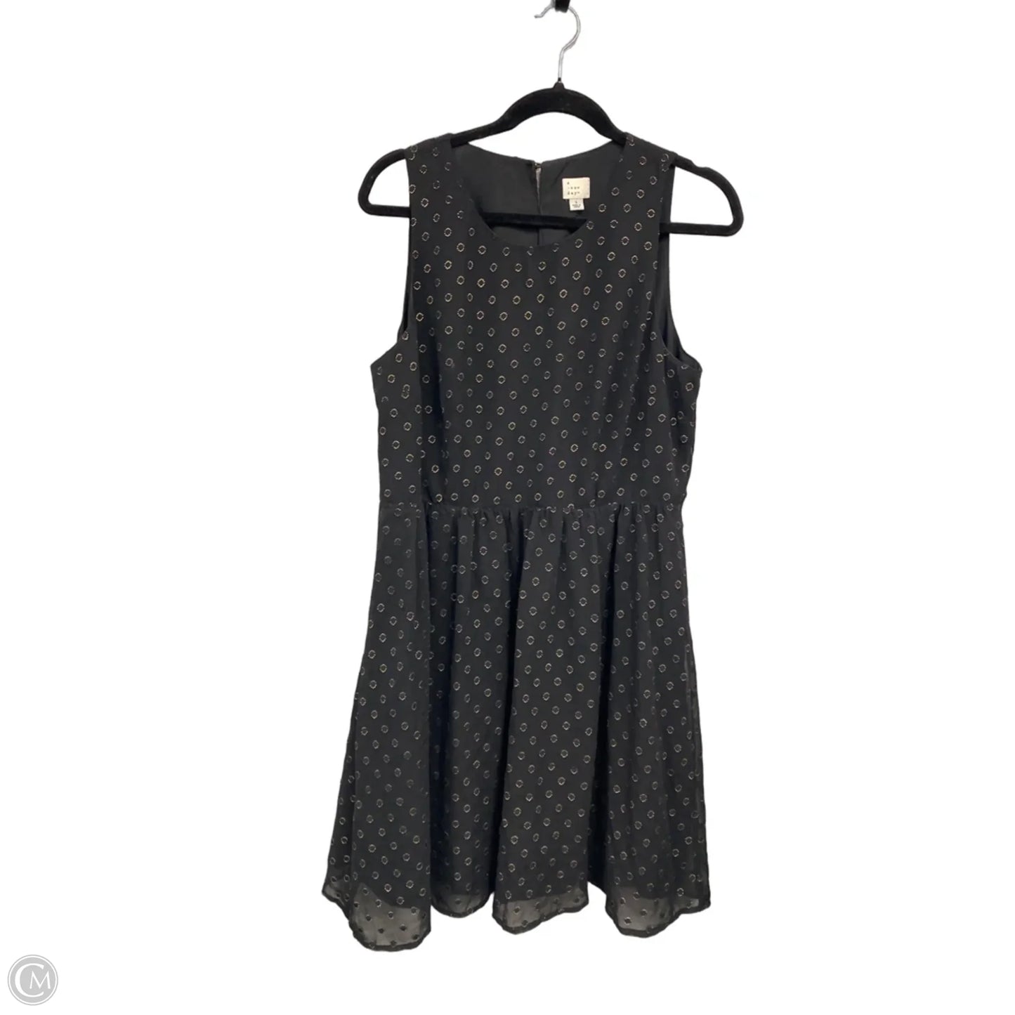 Dress Casual Short By A New Day In Black & Gold, Size: L
