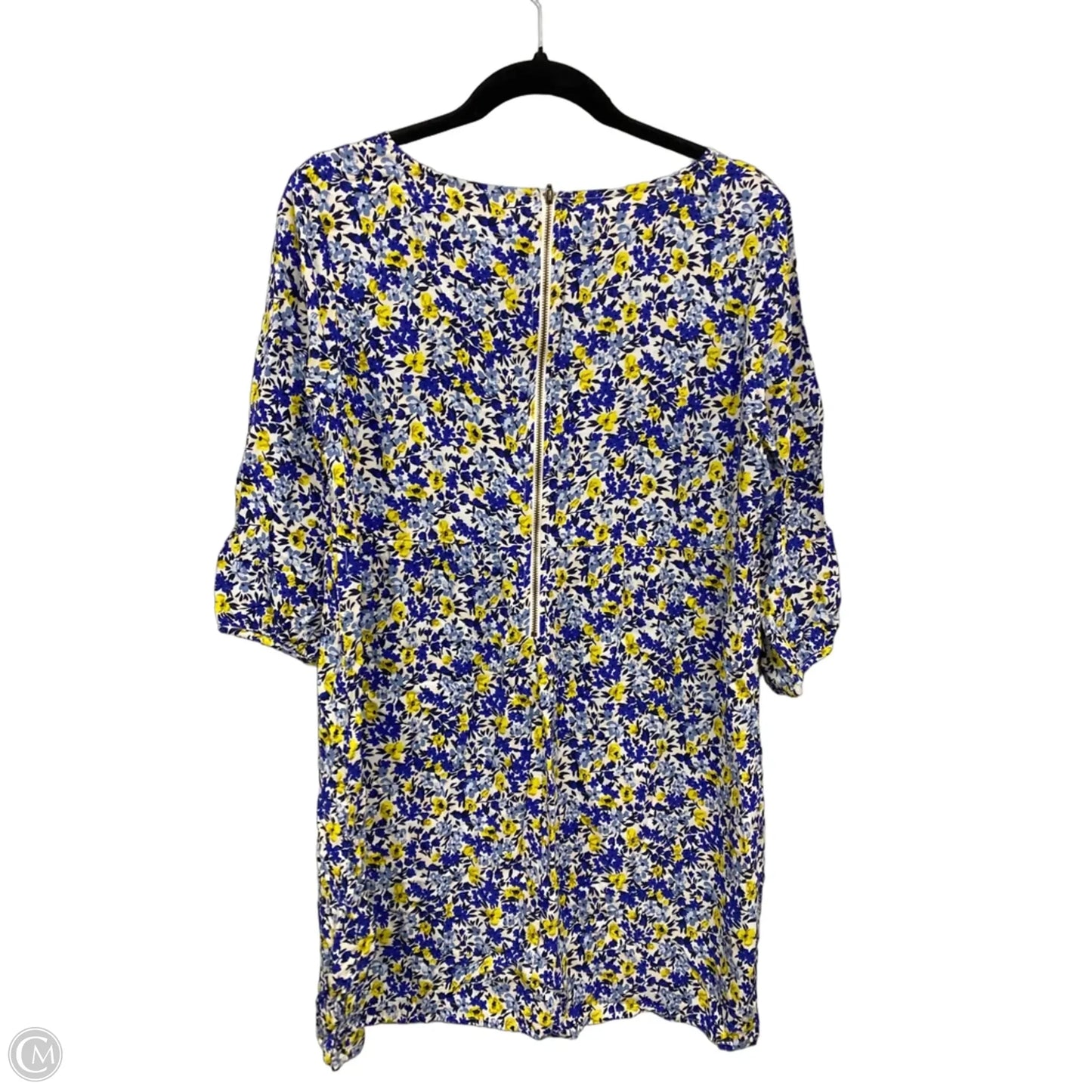 Dress Casual Short By Old Navy In Blue & Yellow, Size: L