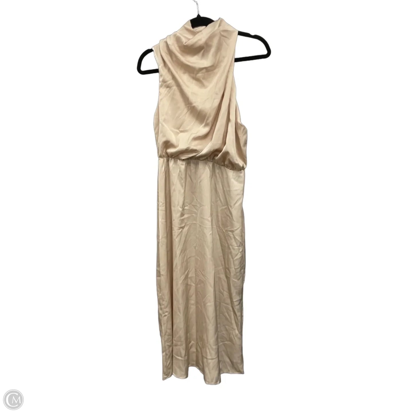 Dress Casual Maxi By Clothes Mentor In Beige, Size: L