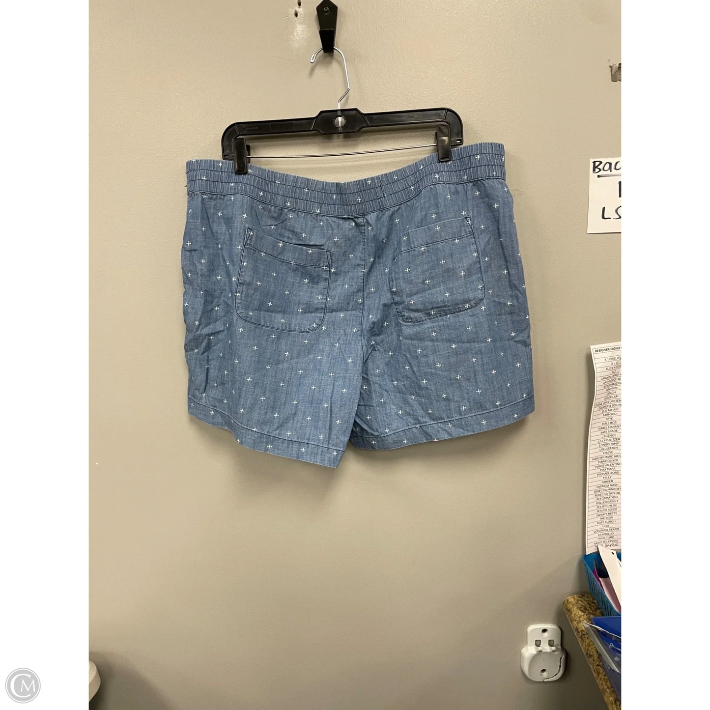 Shorts By Sonoma In Blue & White, Size: Xxl
