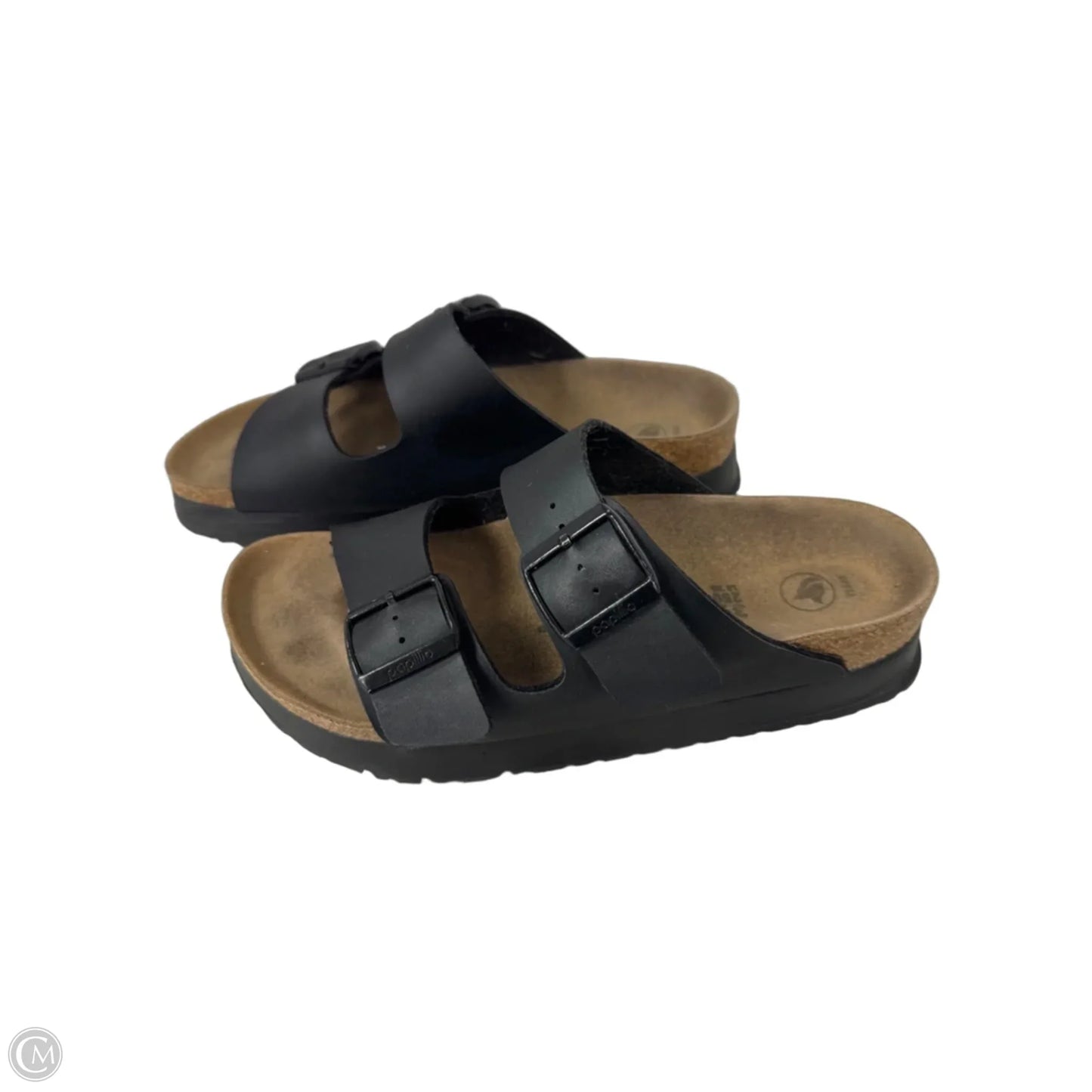 Sandals Flats By Cma In Black, Size: 8