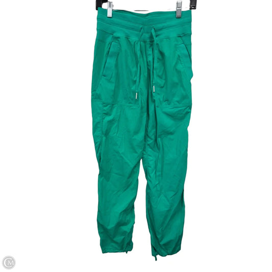 Athletic Pants By Lululemon In Green, Size: 4