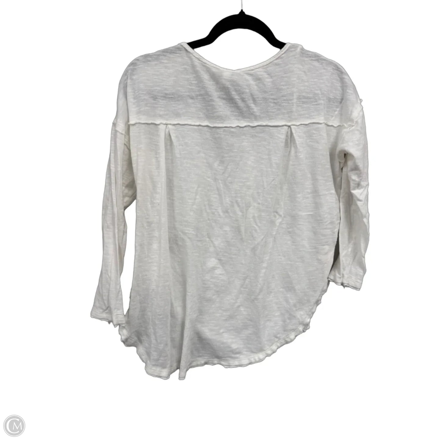 Top Long Sleeve By We The Free In White, Size: Xs