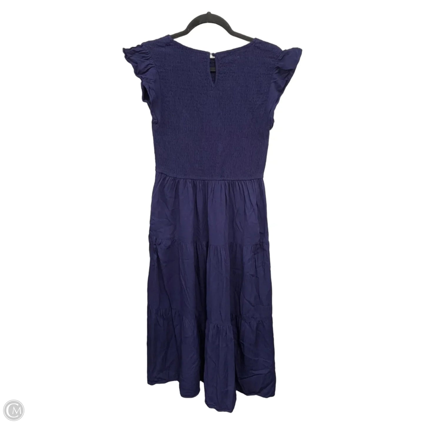 Dress Casual Midi By Zesica In Navy, Size: M