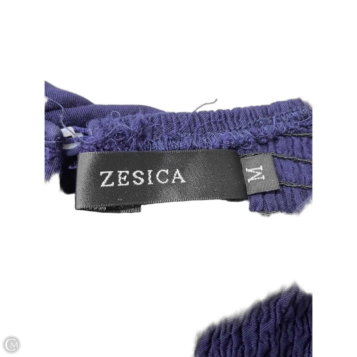 Dress Casual Midi By Zesica In Navy, Size: M