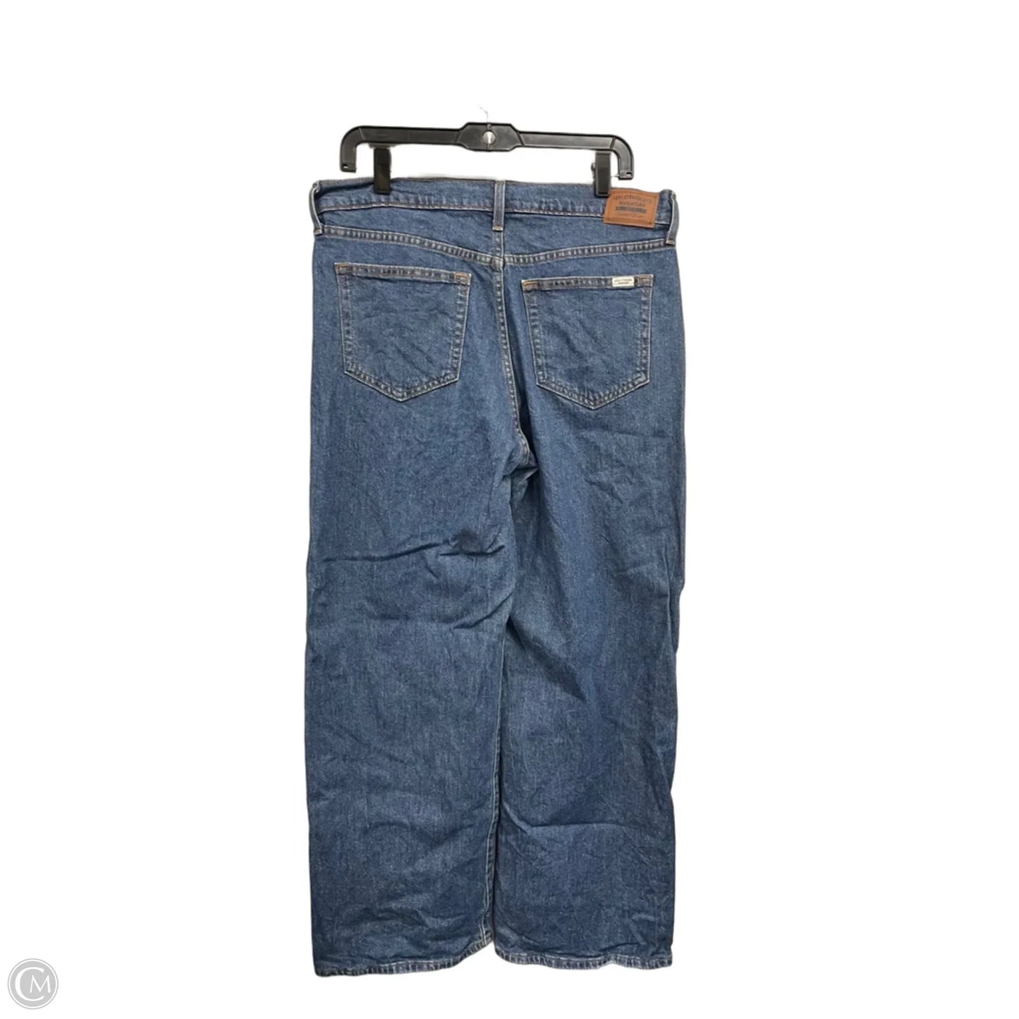 Jeans Wide Leg By Levis In Blue Denim, Size: 10