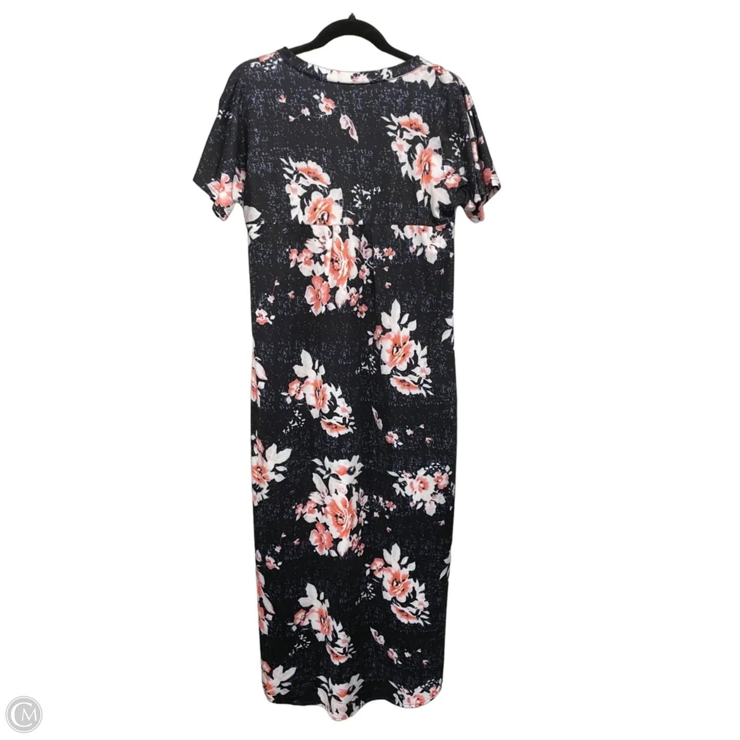 Dress Casual Maxi By Cme In Blue & Pink, Size: M