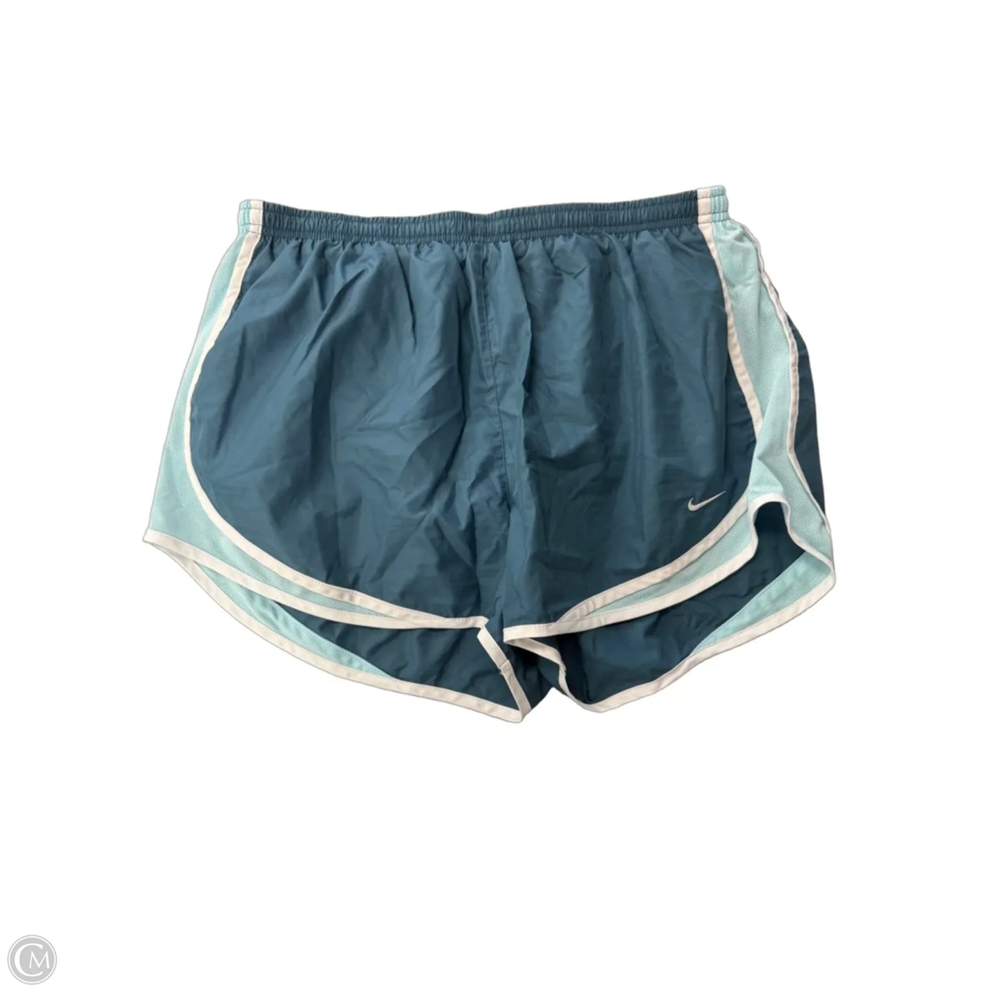 Athletic Shorts By Nike Apparel In Teal, Size: Xl