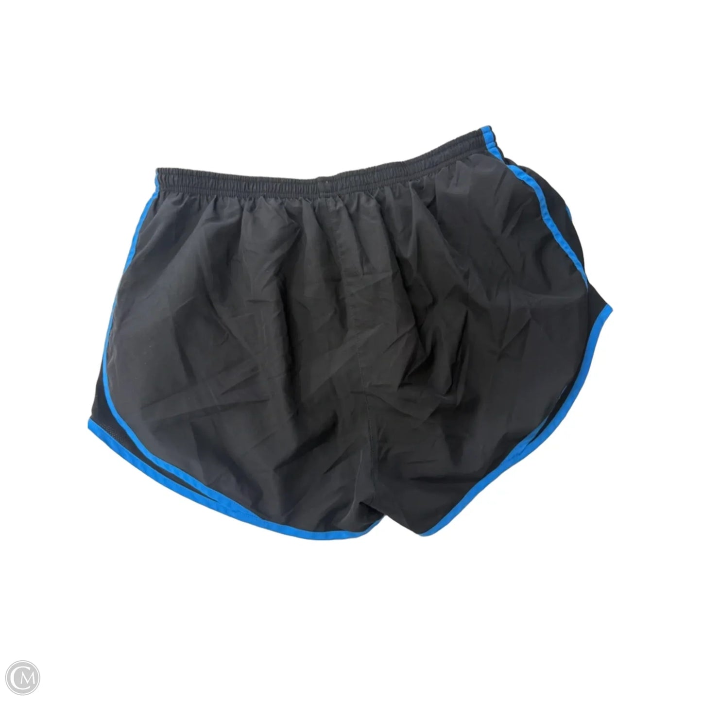 Athletic Shorts By Nike Apparel In Black & Blue, Size: Xl